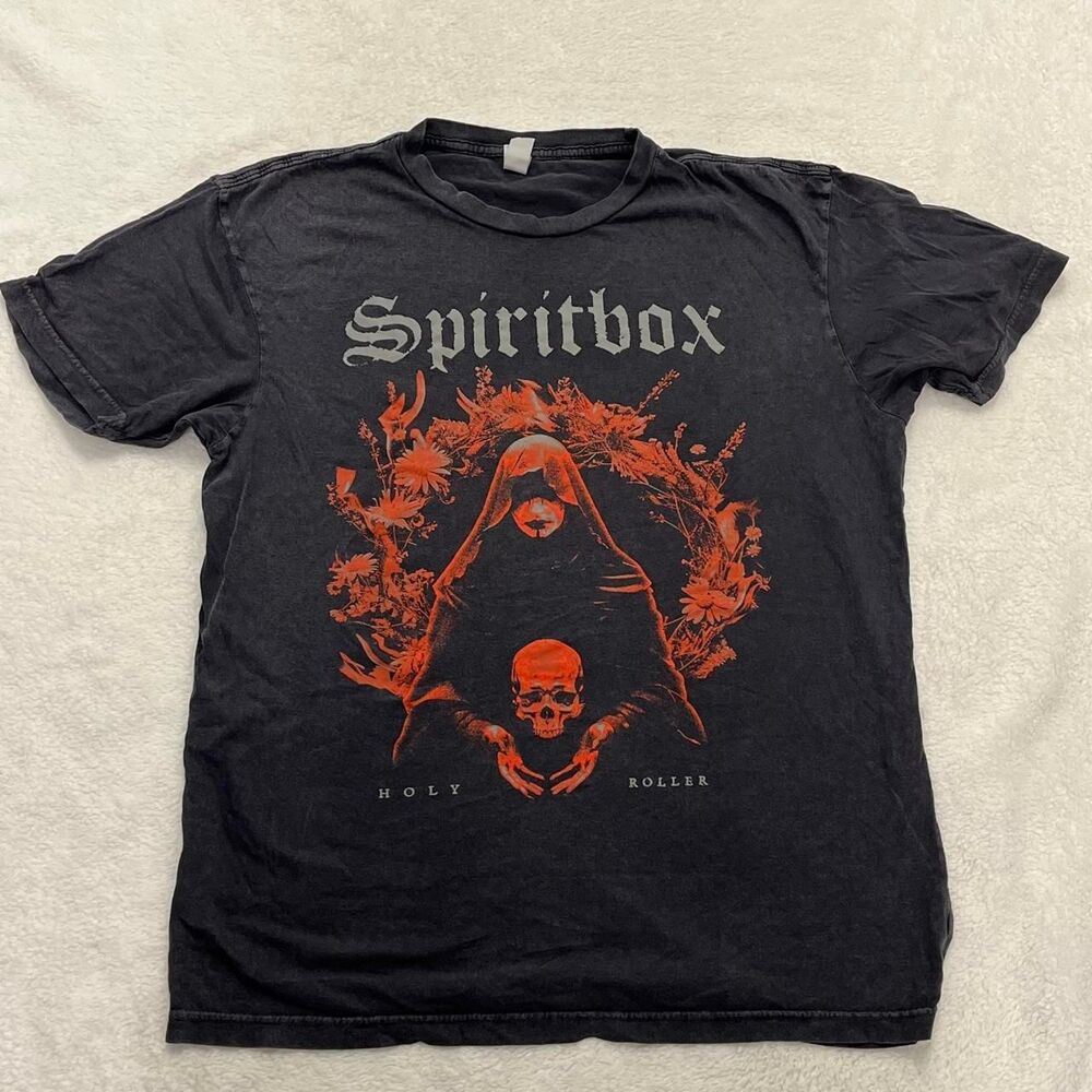 Unbranded Men's Black and Grey T-shirt